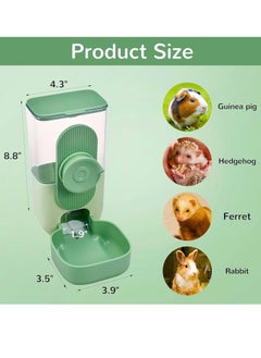 SUPREMIUM Cage Feeder Dispenser for Dogs & Cats - Wall Mounted Automatic Pet Feeder & Water Dispenser - Wear-Resistant Food Holder for Puppies, Rabbits & Small Pets - Hygienic, Easy Installation  - Image 2