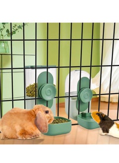 SUPREMIUM Cage Feeder Dispenser for Dogs & Cats - Wall Mounted Automatic Pet Feeder & Water Dispenser - Wear-Resistant Food Holder for Puppies, Rabbits & Small Pets - Hygienic, Easy Installation  - Image 5