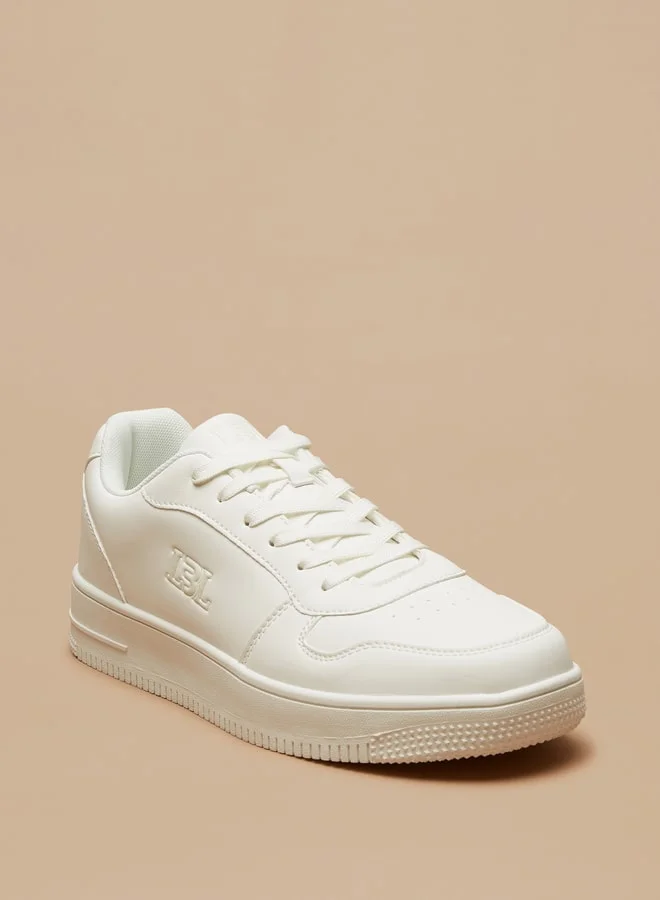 ال بي ال من شو اكسبرس Men's Solid Casual Shoes Sneakers With Lace-Up Closure