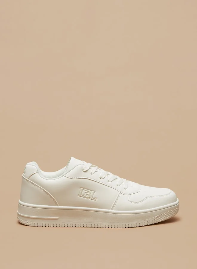 ال بي ال من شو اكسبرس Men's Solid Casual Shoes Sneakers With Lace-Up Closure