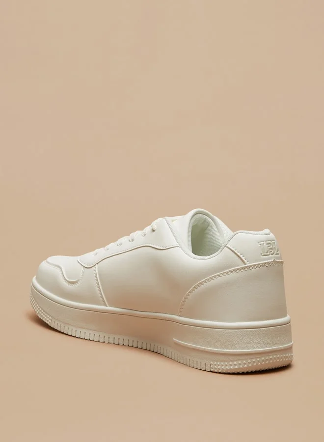 ال بي ال من شو اكسبرس Men's Solid Casual Shoes Sneakers With Lace-Up Closure