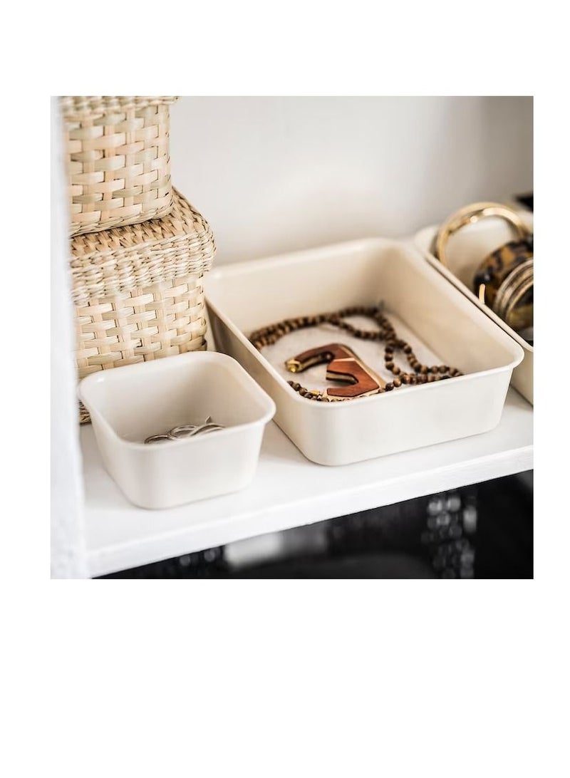 Organiser, plastic/beige10x20x5 cm - Image 3