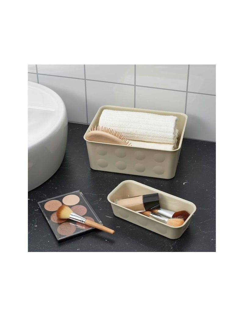 Organiser, plastic/beige10x20x5 cm - Image 2