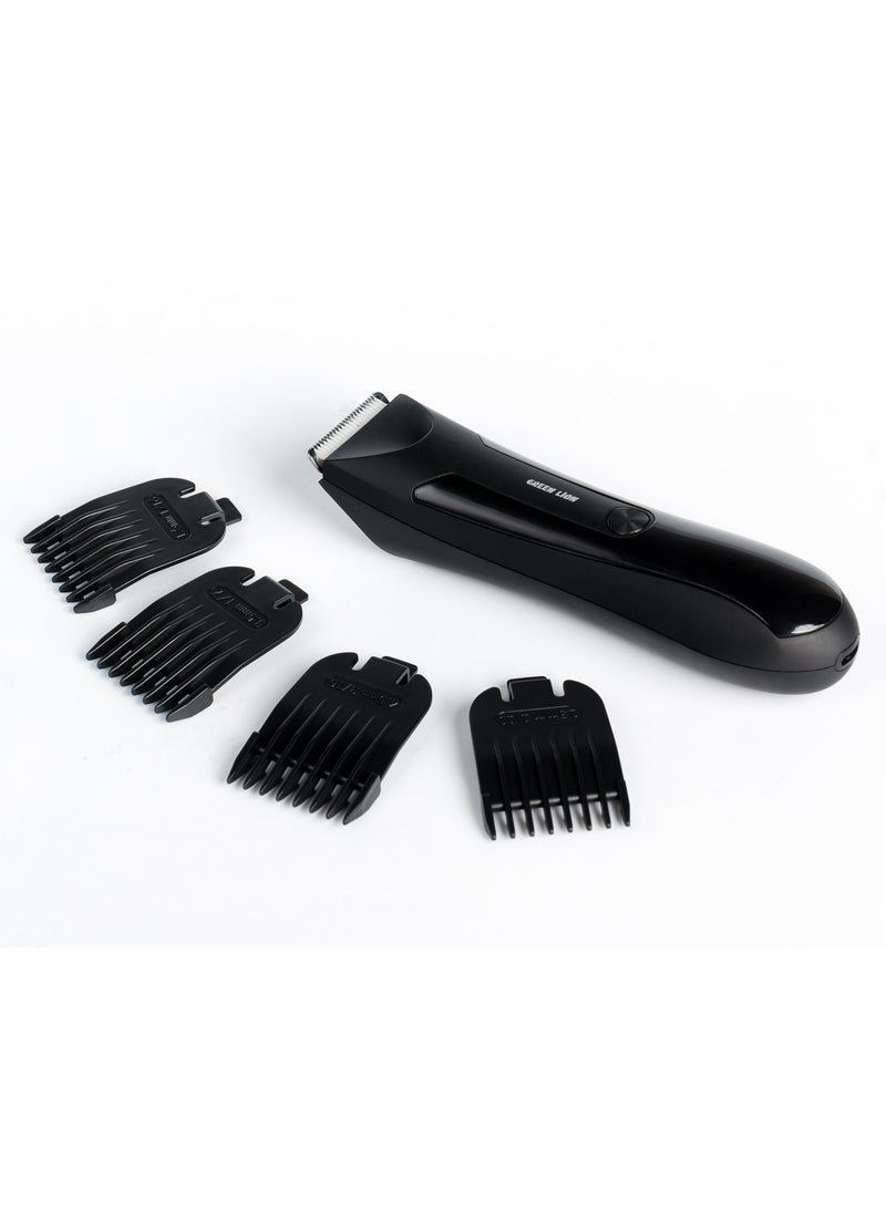 Sensitive Area Trimmer with 90 Min Runtime with 2 Hours Charging, 650mAh Battery, Type C Charging Port, IPX5 Waterproof, LED Display & Torch - Black