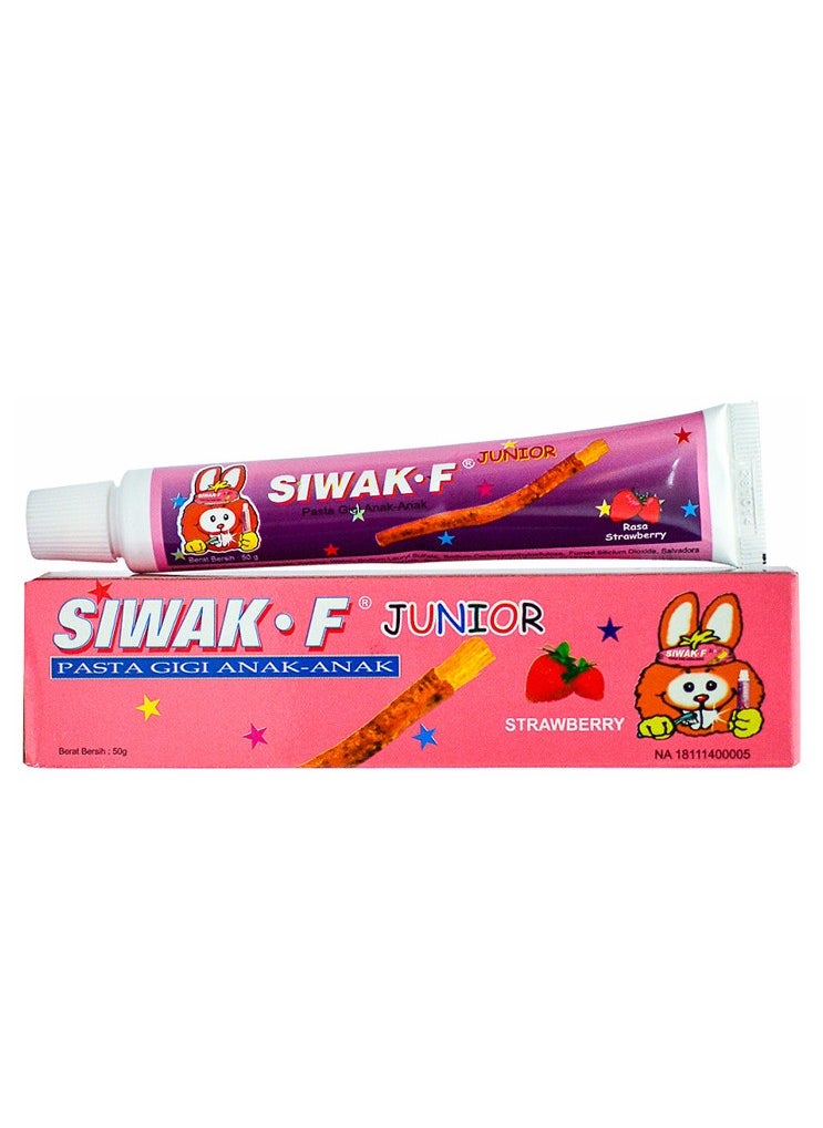 Siwak F Strawberry Flavored Children Toothpaste 50 gm - pzsku/Z4C464C9E3D92828A5969Z/45/_/1725136532/e29a8afb-2d14-4a66-9a75-a9ed5ae1bec3