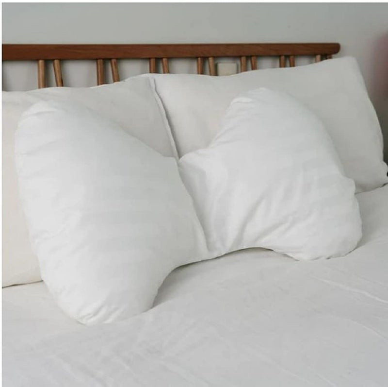 Deevine Craft Deevine Craft Ultra Soft Butterfly Shaped Pillow Body PillowMaternity Pillow Butterfly Maternity Pillow White  - Image 1