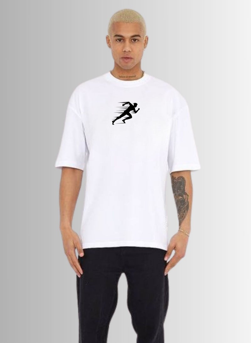 TAG OUT Unisex Summer Oversized Loose T-shirt Drop Shoulder Boxy Fit  - Image 1