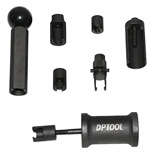 DPTOOL Fuel Injector Removal Puller Kit Injector Seal Install Tool Compatible with Volkswagen TDi 4 Cyl 8V 16V Diesel Replacement for Audi VW 1.2 1.4 1.6 1.8 2.0 2.7 3.0 3.2 3.6 V6 4.2 V8 FSI TSI TFSI Petrol - Image 3