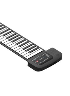 Generic Silicone 88-Key Roll-Up Piano for Kids, Bluetooth Beginner Soft Keyboard Electric Piano with Stereo Speakers, Rechargeable Battery, Compatible with Phones, Tablets & PCs  - Image 2