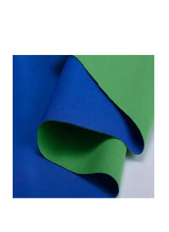 PROMAGE PROMAGE PM-DB23 2x3m Dual-Sided Blue/Green Backdrop – Seamless, Portable, Durable Photo & Video Background  - Image 2