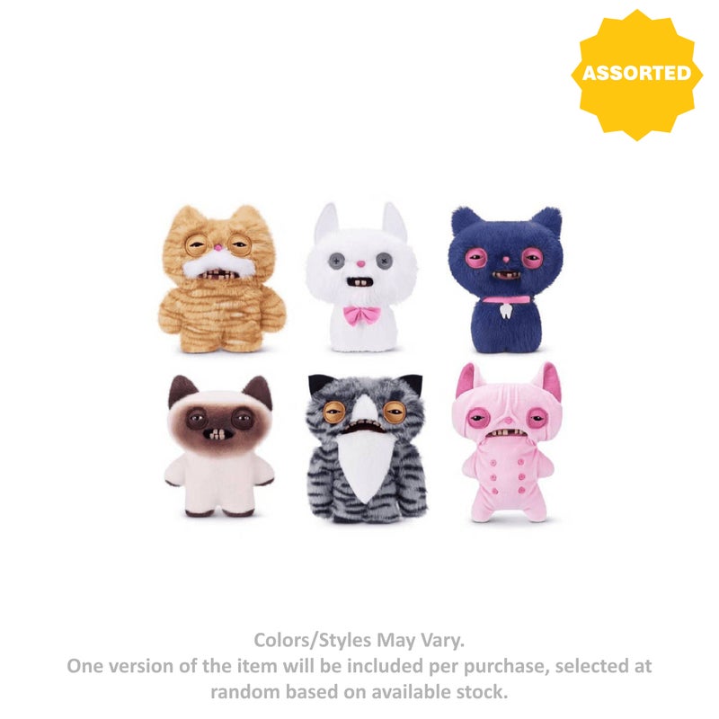 Fuggler Funny Ugly Monster Alley Cats Series 1 Plush Toy (22.86 cm, Assorted) - Image 1