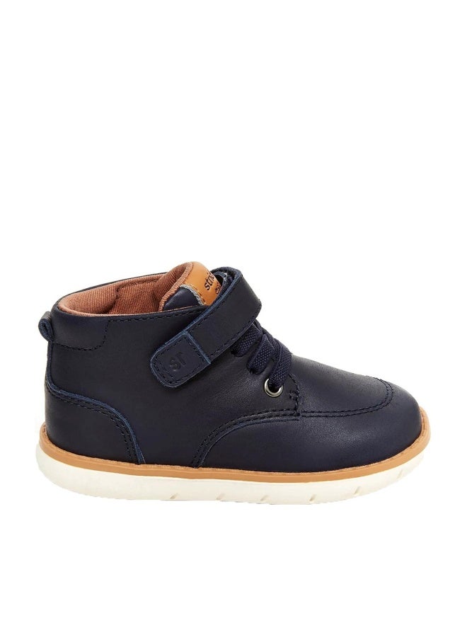 Stride Rite Boys SRT Quinn Sneaker, Navy , 5 Wide Infant - Image 1