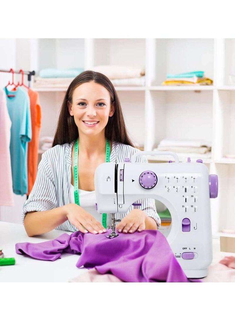 DubaiGallery Multifunction Household Electric Sewing Machine with Double Thread and Double Speed - Image 4