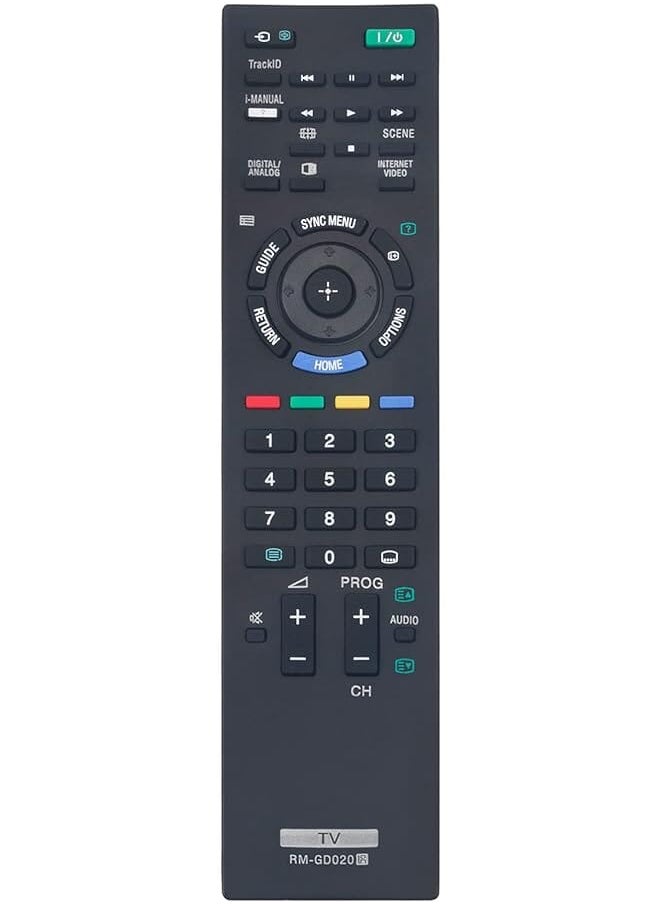 Zaboon - New Rm-Gd020 Replaced Remote Control Fit For Sony Digital Colour Bravia Tv Kdl-40Ex720 Kdl-32Cx523 Kdl-32Cx520 Kdl-32Ex723 - Image 1