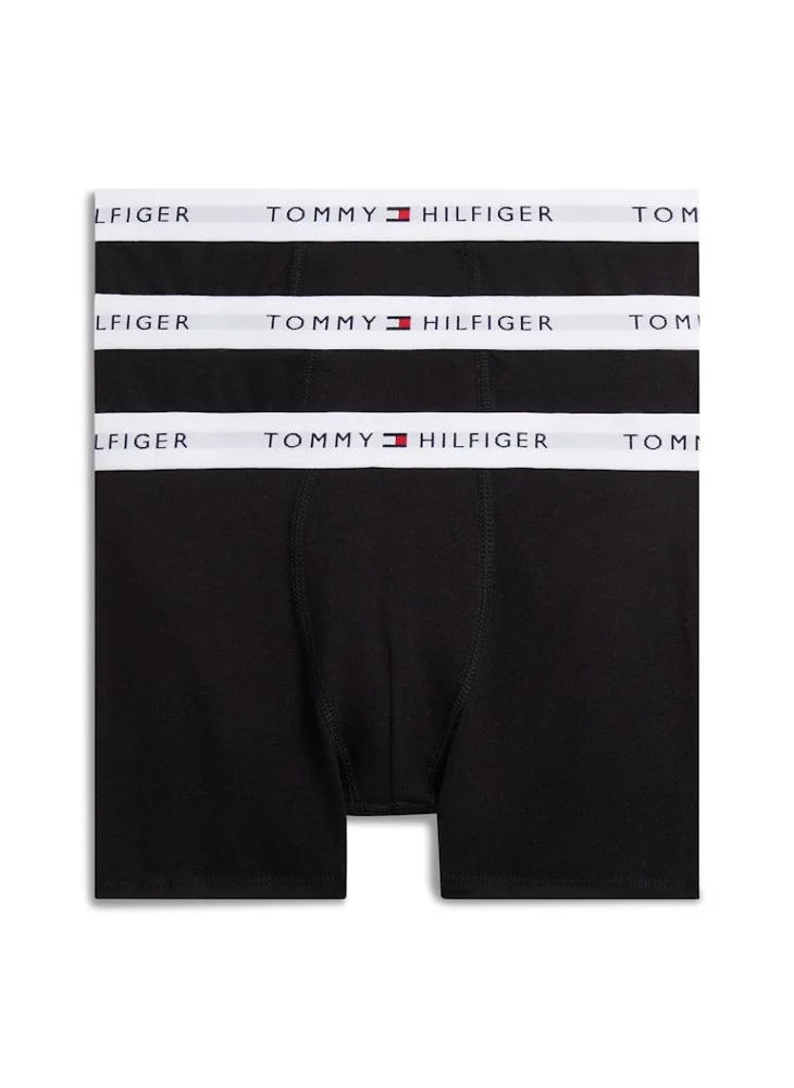 TOMMY HILFIGER Kids 3 Pack Signature Trunks