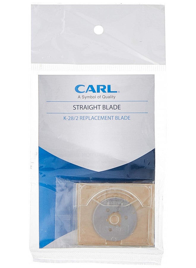 Carl K-28/2 Replacement Straight Blade for The DC-210/220/238/2501, Gray - Image 3