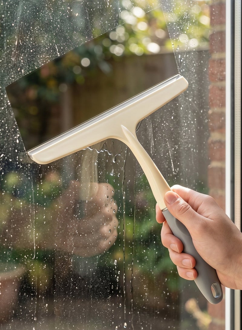 Window cleaning wiper, multi-functional, non-slip handle, multi-colored - Image 1