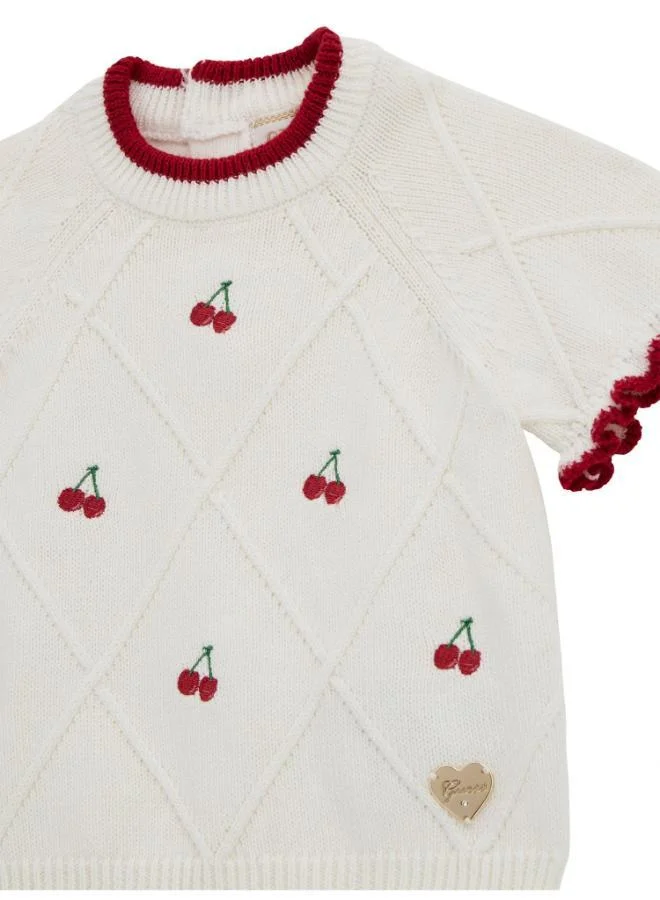 GUESS Kids Printed Sweater And Pantie Set