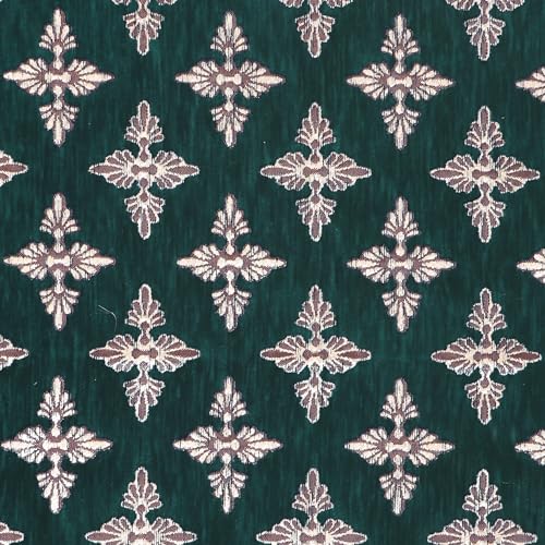 Fashion Throw غطاء أريكة أنيق من سلسلة 'إيليغانت سيريز' بتصميم حرف L لـ 6 مقاعد مع غطاء ظهر | واقي أثاث مضاد للانزلاق لغرفة المعيشة | ديكور منزلي لأريكة خشبية باللون الفيروزي (تصميم حرف L) - Image 3