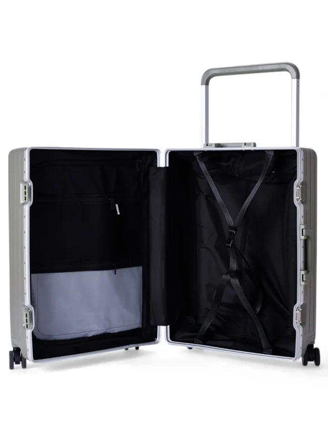 LIMRA Travel Bags From Limra Made Of PC , Consisting of Two Pieces , Size 21"-25" Inches, Grey Color