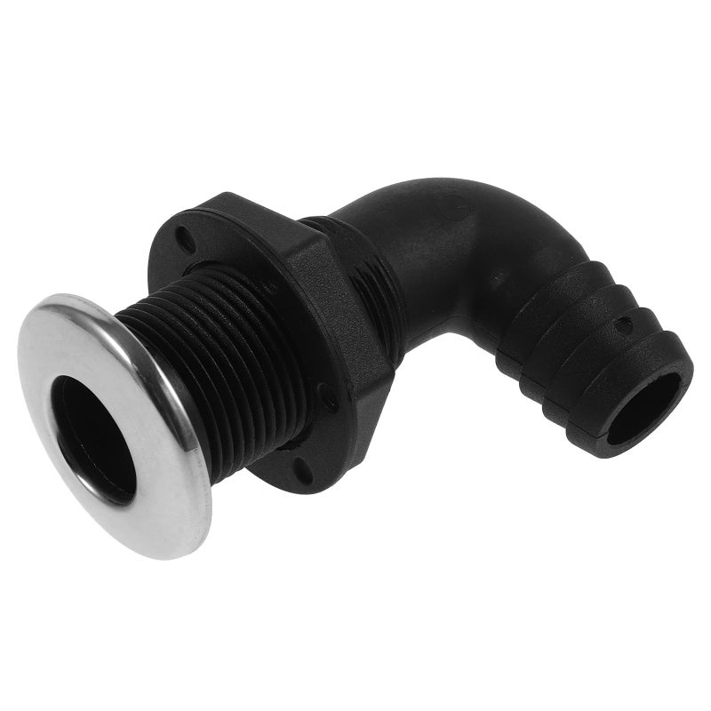 25mm Marine Sewage Outlet Elbow Connector for Yacht Hull Draining Plumbing Fittings - Image 2