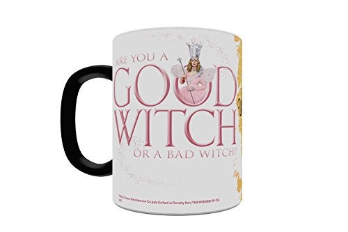 Morphing Mugs Wizard of Oz (Good Witch Bad Witch) Ceramic Mug, Black,11 fl oz - Image 4