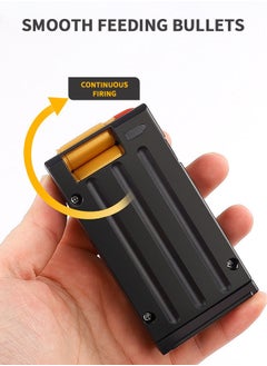 GROIC Toy Gun Soft Bullets Education Toy,Sniper Rifle Blaster Gun AWM,Double Mirror Effect Toy Sniper Guns,DIY Toy with Rich Accessories ,Shooting Games Toys for Kids  - Image 4