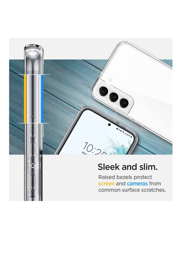 S-TOP Ultra Hybrid S designed for Samsung Galaxy S22 PLUS case cover (2022) - Crystal Clear - Image 4