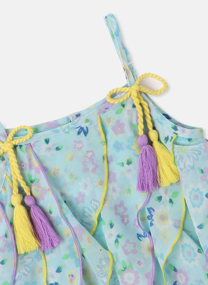 Floral Ruffle Dress