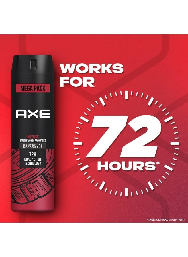 Axe Intense Long Lasting Deodorant Body Spray 215 ML - Image 1