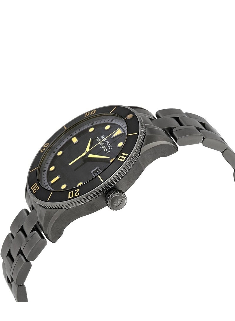 MOVADO BOLD - Movado Heritage Quartz Black Dial Men's Watch 3650095 - Image 1