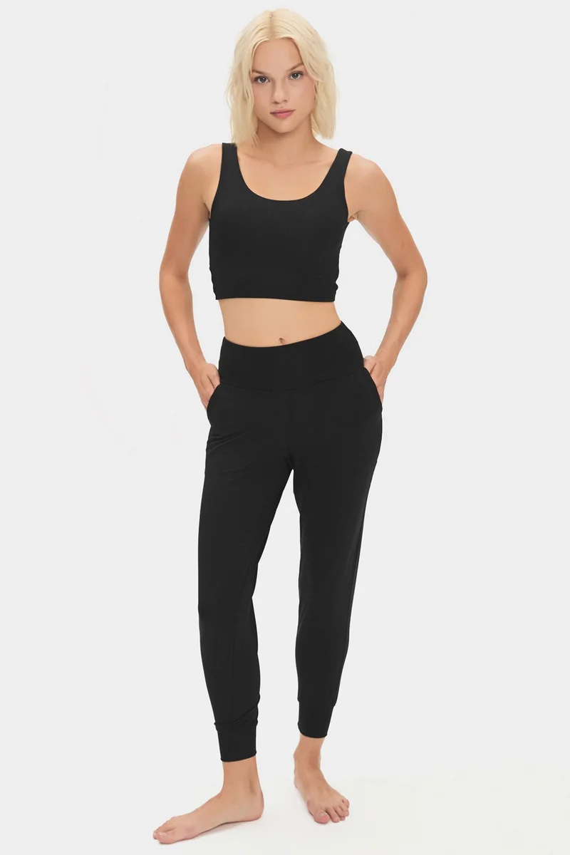جون Women's High Waist Jogger Sweatpants