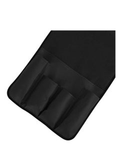 SYOSI Leather Sofa Armrest Organizer, Non Slip Armchair Caddy for Couch Remote Control Holder with 5 Pockets for Phone, Book, Magazines, Tablet, Holder Recliner Couch Tidy Hanging Storage Bag Arm Chair  - Image 5