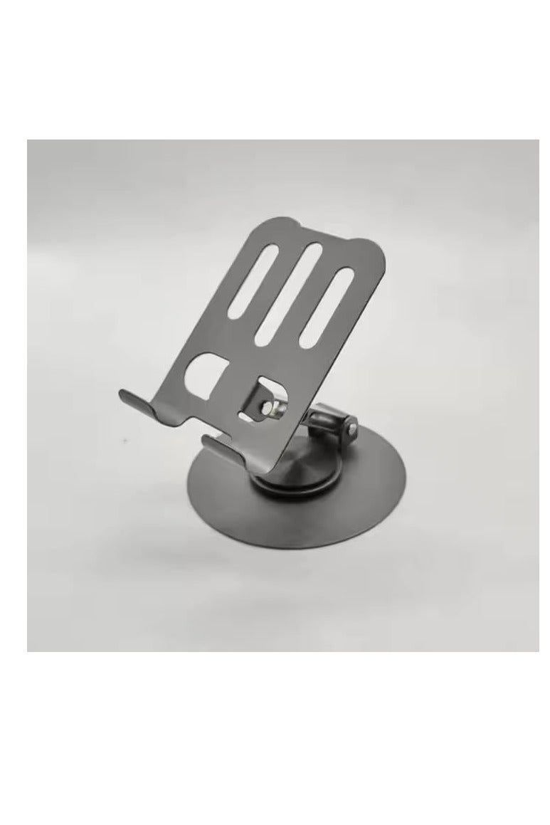 Foldable Mobile Phone Stand Holder, Aluminium Phone Stand for Desk, Adjustable, Compatible with iPhone, Samsung, Huawei, Xiaomi/Redmi,Vivo,Oppo, 4-7 Inches - Image 2