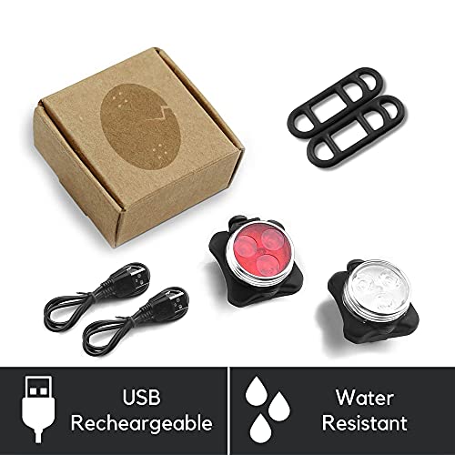 Eggboards Electric Skateboard Lights for Night Riding. LED Skateboard Light Kit. Longboard Lights USB Rechargeable. Skate Board Headlight Front and Back. Ideal Electric Skateboards Accessories - Image 4