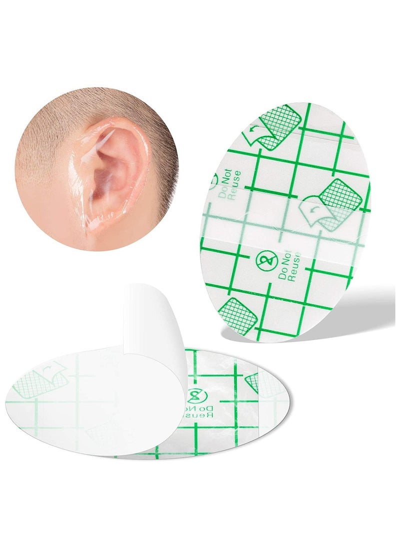 60 Pack Baby Waterproof Ear Stickers,Baby Waterproof Ear Protector,Newborn Ear Protection for Swimming Showering Surfing Snorkeling and Other Water Sports Kids Size