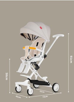 Baby Stroller, Lightweight Travel Stroller with Reversible Toddler Seat - Travel Stroller for Toddlers Aged 1-3 - Compact Baby Stroller for Travel - Foldable, Sturdy, Safe - pzsku/Z4C47B700FFC266761911Z/45/_/1691473441/b50b65be-ba42-49a9-919a-046675397155