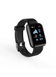 GELESE New Sports Bracelet Watch Heart Rate Blood Pressure Bluetooth Monitoring Pedometer Health Management Smart Watch (Black)  - Image 4