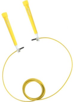 Busso BS227 Crossfit Length Adjustable Jump Rope -Yellow  - Image 2