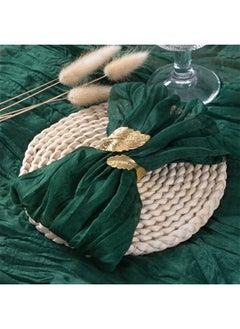 Emerald Green Cheesecloth Napkins  Napkins Set of 10 Boho Washable Dinner Table Napkins for Wedding Party Baby Shower Birthday Party Decor - pzsku/Z4C47F910E9F4E11B6B49Z/45/_/1740569889/f48d424c-8b05-4120-83fd-08060c08ab1e