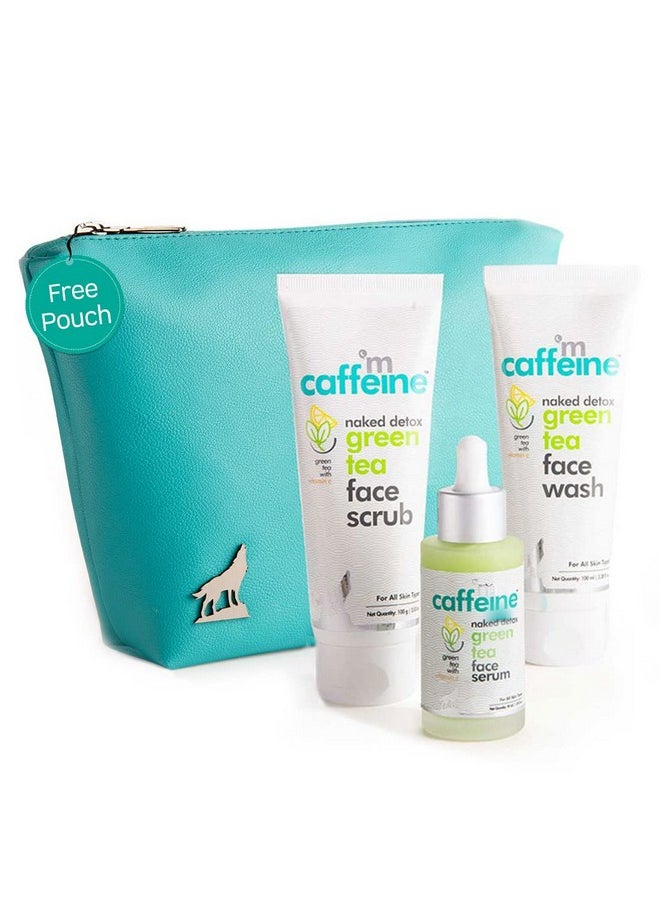 MCaffeine mCaffeine Summer Friendly Green Tea Face Purifying Kit  - Image 1