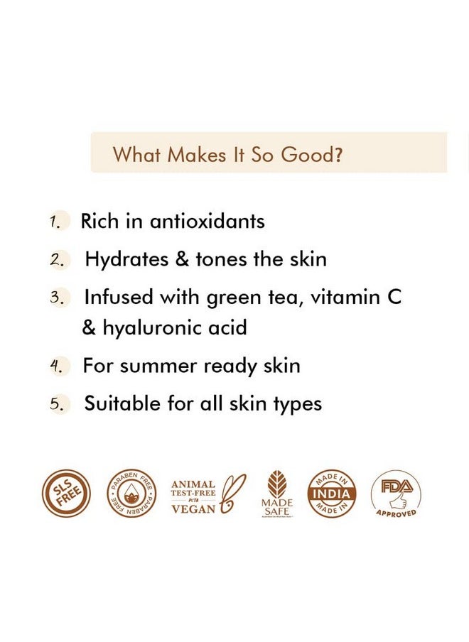 MCaffeine mCaffeine Summer Friendly Green Tea Face Purifying Kit  - Image 4