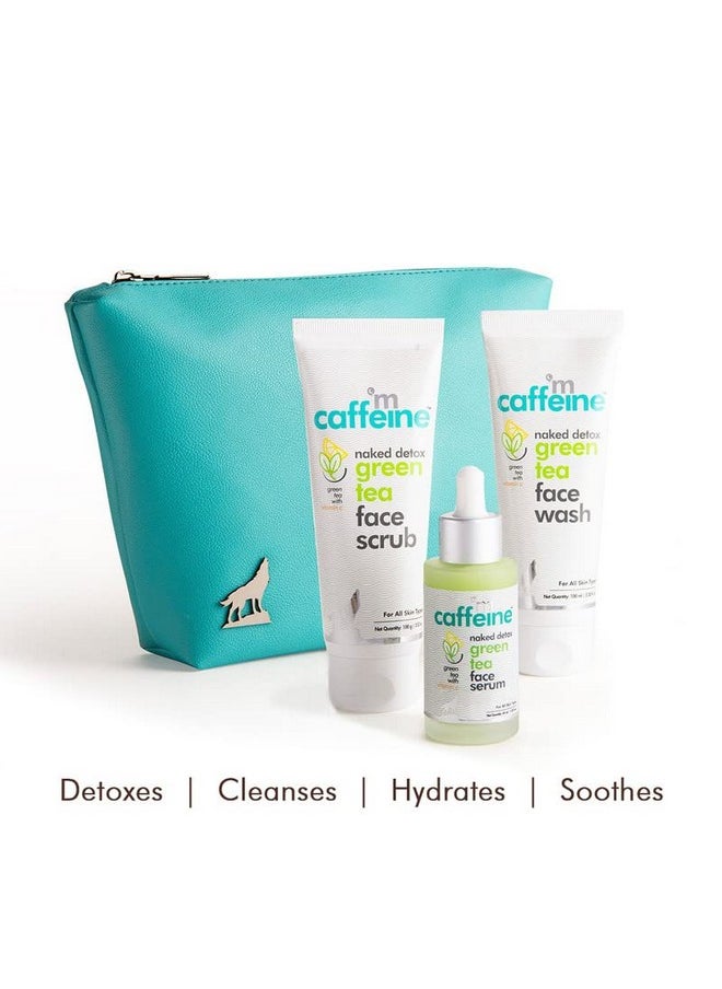 MCaffeine mCaffeine Summer Friendly Green Tea Face Purifying Kit  - Image 2
