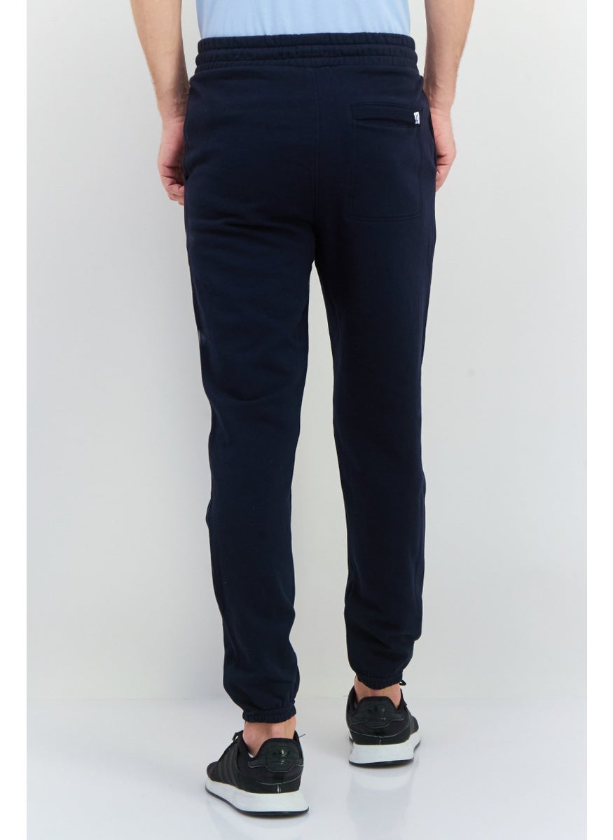 Penfield Men Regular Fit Brand Logo Jogger Pants, Navy  - Image 3
