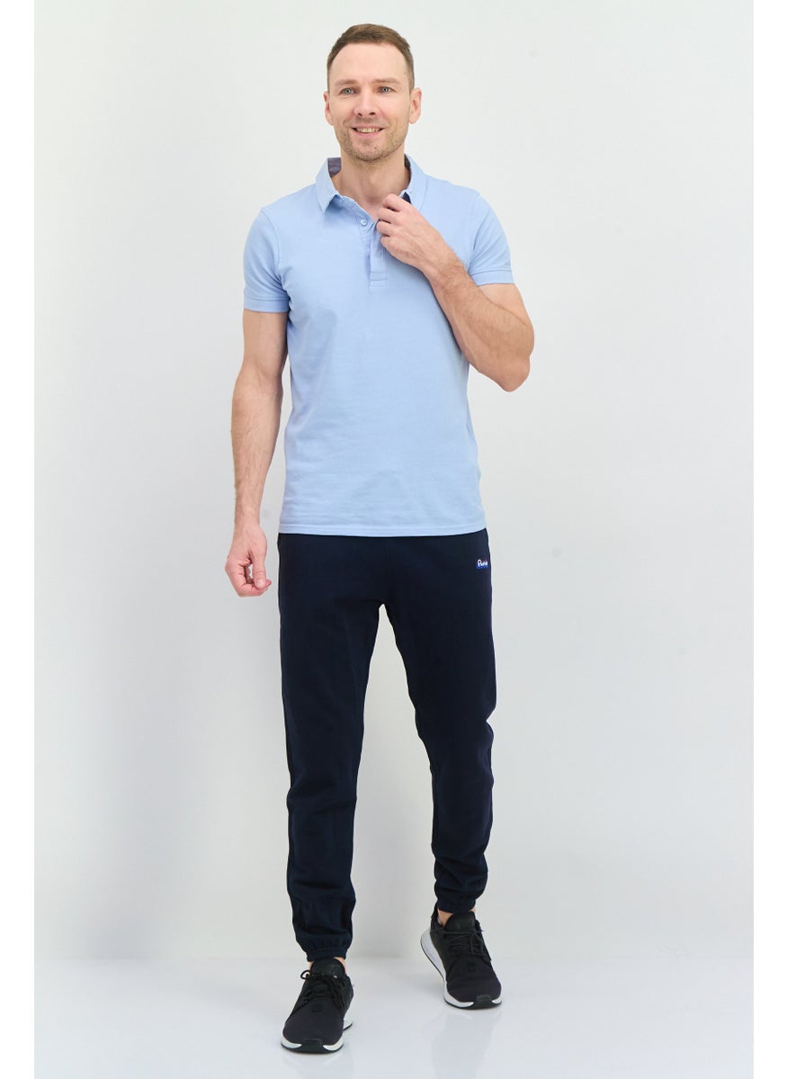 Penfield Men Regular Fit Brand Logo Jogger Pants, Navy  - Image 4