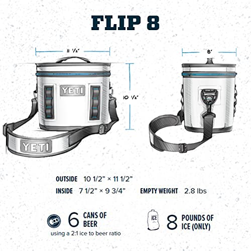 YETI Hopper Flip 8 Portable Soft Cooler, Nordic Purple - Image 4