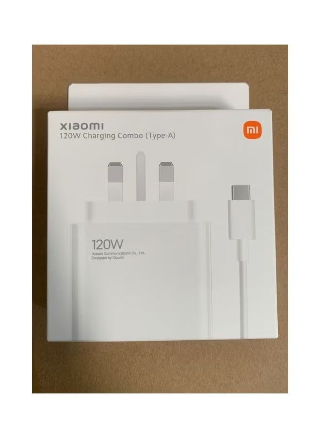TIGER - 120W Charging Combo Type A – High-Speed USB Power Adapter, Fast Charging for Smartphones, Tablets, Laptops, and Other Devices, Compact and Reliable, White - Image 1