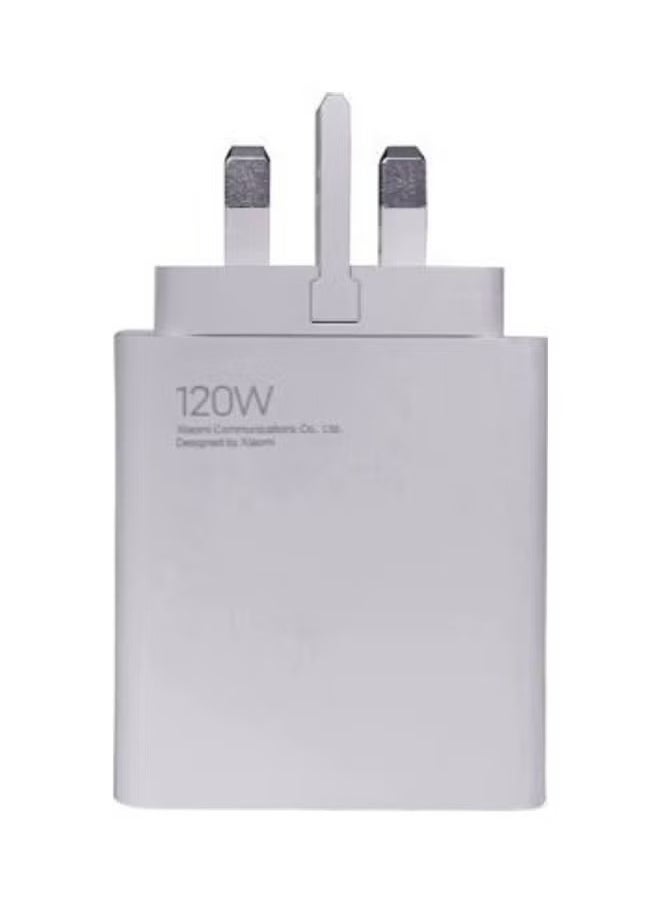 TIGER - 120W Charging Combo Type A – High-Speed USB Power Adapter, Fast Charging for Smartphones, Tablets, Laptops, and Other Devices, Compact and Reliable, White - Image 1
