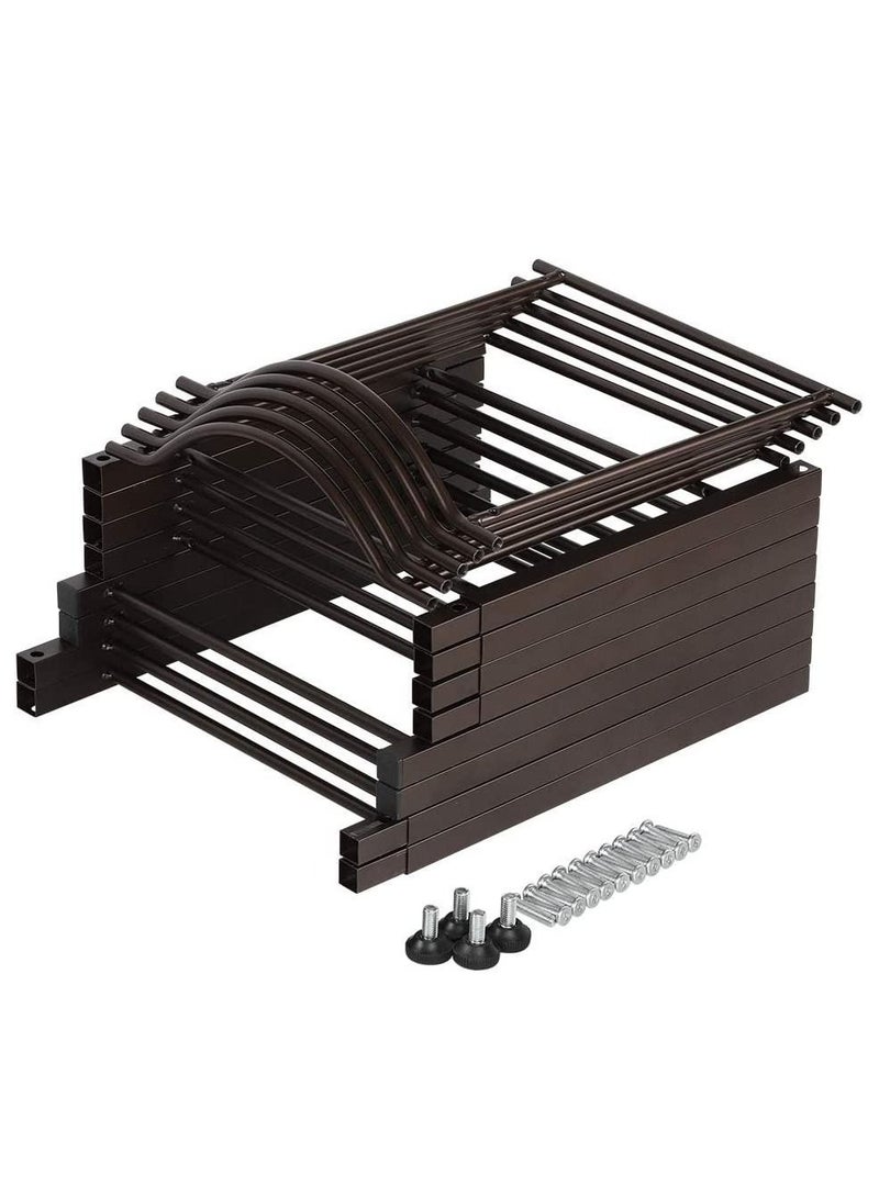 DubaiGallery Water Cooler Jug Rack 5-Tier Water Storage Rack for 5Bottles, Detachable Heavy Duty Water Bottle Rack - Image 3