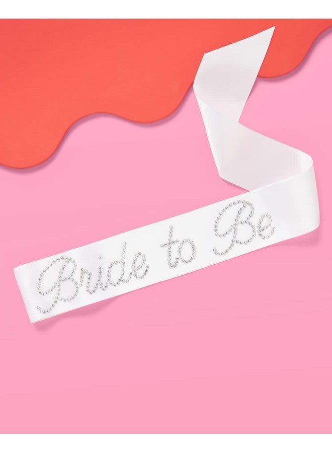 xo, Fetti xo, Fetti Rhinestone Bride To Be Sash | Bachelorette Party Decorations, Bridal Shower Gift, Bridesmaid Favors  - Image 2